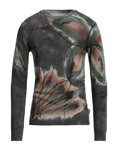 Bob Man Sweater Green Size M Wool, Viscose, Polyamide, Cashmere
