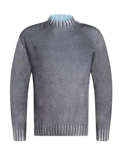 Bob Man Sweater Grey Size L Wool In Gray