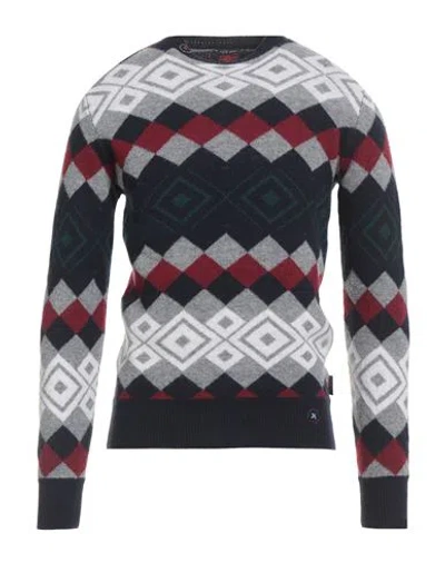 Bob Man Sweater Grey Size M Wool
