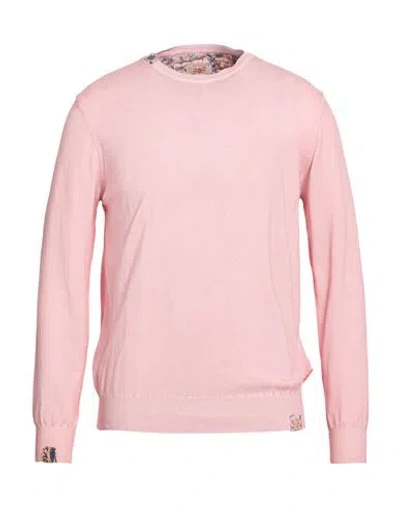 Bob Man Sweater Light Pink Size Xl Cotton