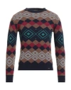 Bob Man Sweater Midnight Blue Size Xxl Wool
