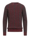 Bob Man Sweater Red Size Xl Wool