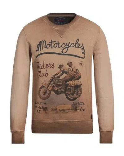 Bob Man Sweatshirt Brown Size M Cotton