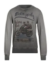 Bob Man Sweatshirt Grey Size L Cotton In Gray