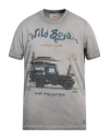 Bob Man T-shirt Grey Size L Cotton In Grey