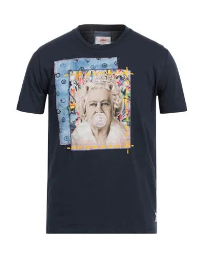 Bob Man T-shirt Midnight Blue Size Xl Cotton