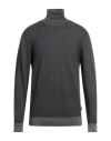 Bob Man Turtleneck Grey Size S Virgin Wool In Gray