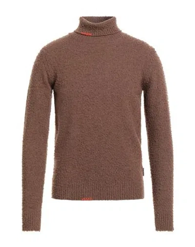 Bob Man Turtleneck Khaki Size M Wool
