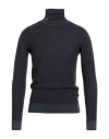 Bob Man Turtleneck Midnight Blue Size S Virgin Wool