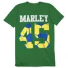 Bob Marley Men's 45 World Cup T-shirt In Green In Green