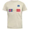 Bob Marley Men's France Citizen Soft T-shirt In Sand In Multi
