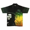 Bob Marley Men's Kaya Club Button-up Short-sleeve Shirt In Dark Green In Multi