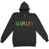 Bob Marley Men's Satisfy My Soul Zip Hoodie In Black In Black