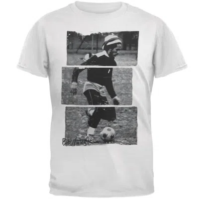 Bob Marley Men's Soccer 77 T-shirt In White