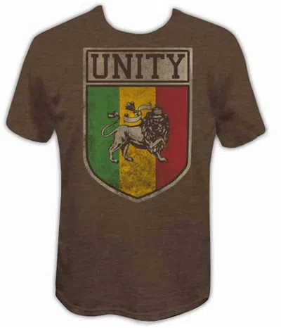 Bob Marley Men's Unity Premium T-shirt In Brown In Green