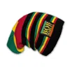 Bob Marley Unisex Rasta Stripe Beanie In Multi In Multi