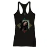 Bob Marley Women's Bandana Racerback Tank Top In Black In Black
