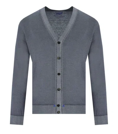 Bob Mendoza Steel Grey Cardigan