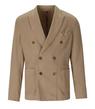 BOB BOB MOP BEIGE DOUBLE BREASTED JACKET