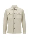 Bob Morgan Overshirt In Neutral
