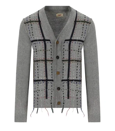 BOB MOZ GREY CARDIGAN