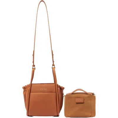 Bob Oré Blue Collection Ami Handbag In Brown