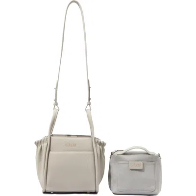 Bob Oré Blue Collection Ami Handbag In Gray