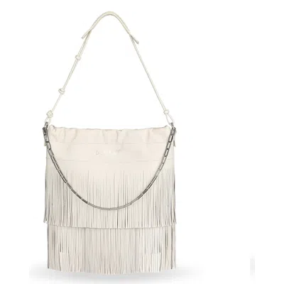 Bob Oré Blue Collection Harper Shoulder Bag In White