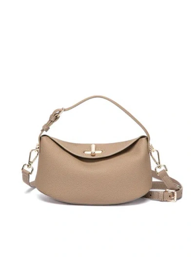 Bob Oré Blue Collection Lune Handbag In Brown