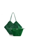 Bob Oré Blue Collection Taylor Tote In Green