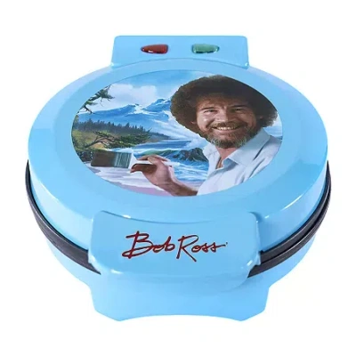 Bob Ross Waffle Maker In Blue