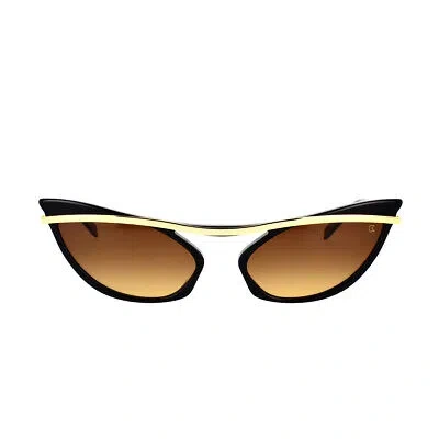 Pre-owned Bob Sdrunk Sunglasses  Vanessa/s 01 In Brown Faded