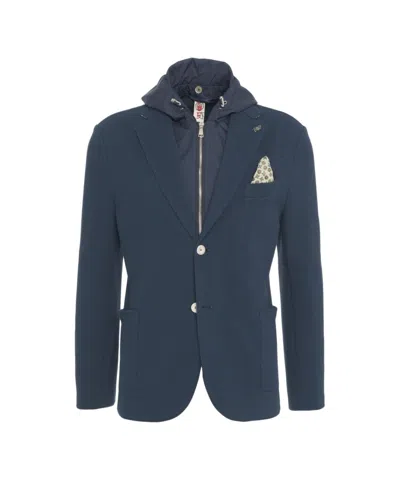 Bob Single-breasted Blazer Jacket With Hood