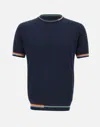 Bob Willis Striped-trim T-shirt