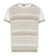 Bob Tex White Knitted T-shirt