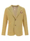 Bob Textured Two-button Blazer