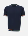 Bob Willis Striped-trim T-shirt
