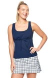 Bobbe Active Be My Baby Doll Tank In Blue