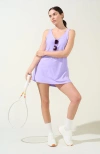 Bobbe Active Breakpoint A-line Tennis Dress In Blue
