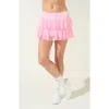 Bobbe Active Layer Cake Skirt In Pink