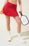Bobbe Active Varsity Skirt In Red