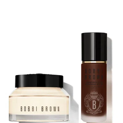 Bobbi Brown 24-hour Hydration Duo - Vitamin Enriched Face Base & Foundation Bundle (various Shades) - Warm Espre In Warm Espresso