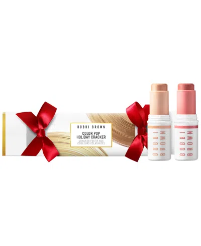 Bobbi Brown 2-piece Skin Enhancer Blush + Highlighter Stick Gift Set In Morning Dew  Flirty Peach