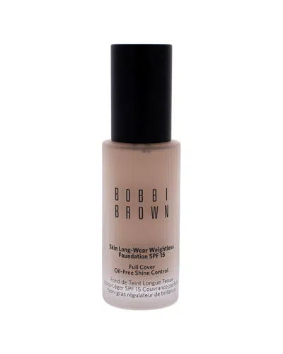 Bobbi Brown Cosmetics 1oz Ivory Skin Long-wear Weightless Foundation Spf 15 In White