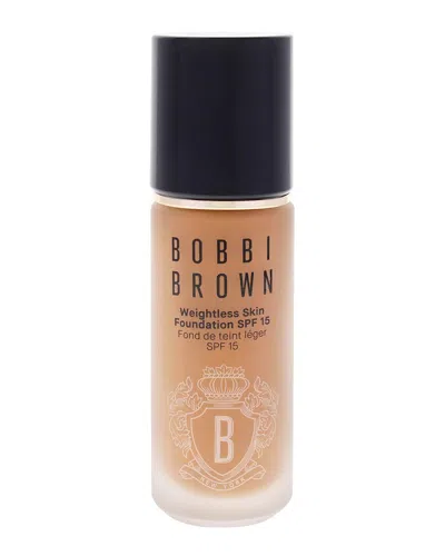Bobbi Brown Cosmetics Women's 1oz 086 Warm Almond Weightless Skin Foundation Spf 24