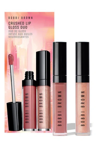 Bobbi Brown Crushed Oil-infused Tinted Lip Gloss Duo Set $66 Value In Multi