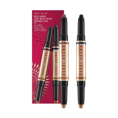 Bobbi Brown Dual-ended Long-wear Waterproof Cream Eyeshadow Stick Set (limited Edition) In White