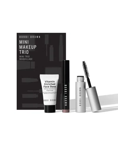 Bobbi Brown Free 's Mini Makeup Trio With Any  Purchase Of $75 Or More In Transparent
