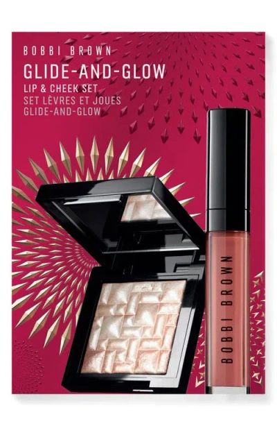 Bobbi Brown Glide & Glow Lip Gloss & Highlighter Set ($62 Value) In No Color