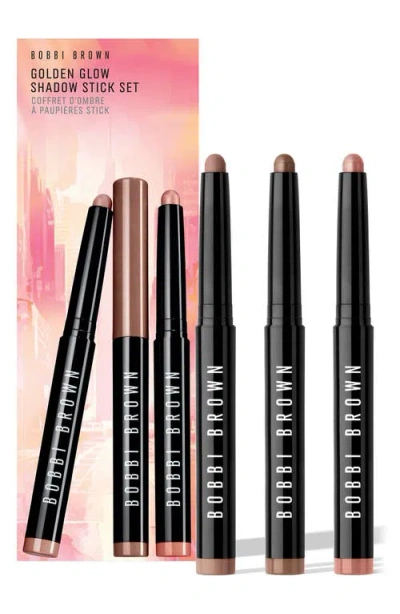 Bobbi Brown Golden Glow Waterproof Cream Eyeshadow Stick Set $102 Value
